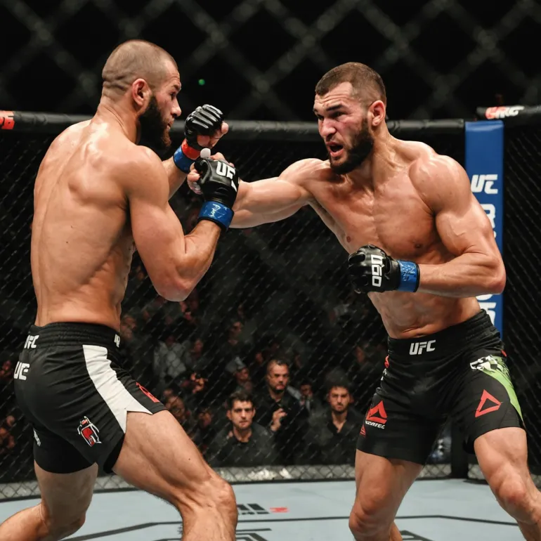 Станет ли агрессивный чеченец пятым чемпионом UFC из России? Все о бою Хамзат Чимаев — Дрикус Дю Плесси